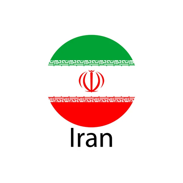 Drapeau Vectoriel Iran — Image vectorielle