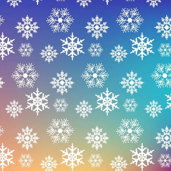 Duotone Bezešvé Zimní Textury Zimní Pozadí Vánoční Šablona — Stockový vektor