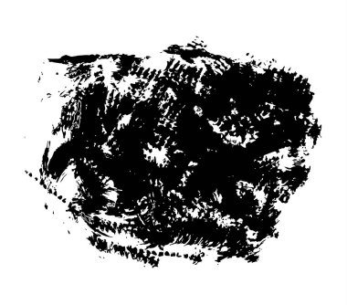 Siyah renkli suluboya şekil deseni. metin tasarımı için doku