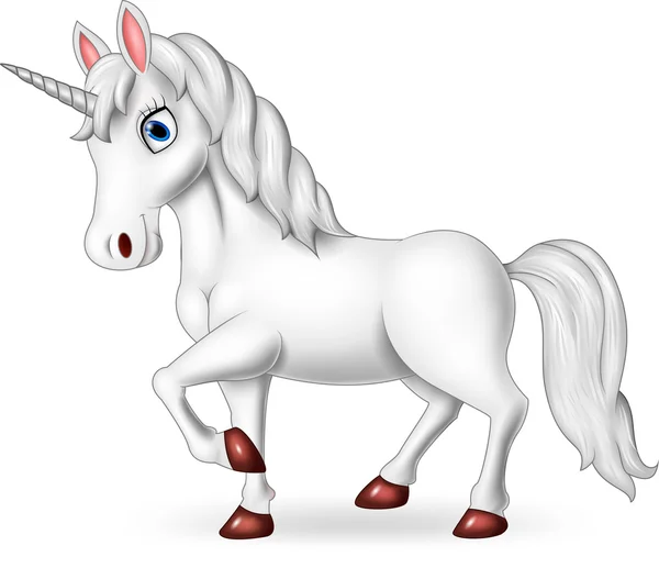 Illustration of very cute unicorn — Stock Vector