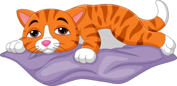 Little kitten lying down Vector Art Stock Images | Depositphotos Little kitten lying down Vector Art Stock Images | Depositphotos