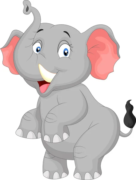 Cartoon elephant — Stock Vector