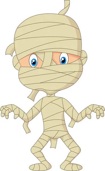 Cartoon mummie — Stockvector