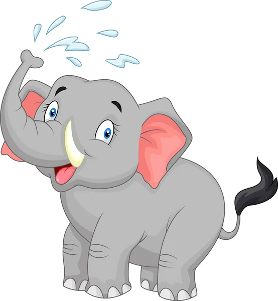 Á Funny Elephant Stock Pics Royalty Free Elephant Water Vectors Download On Depositphotos
