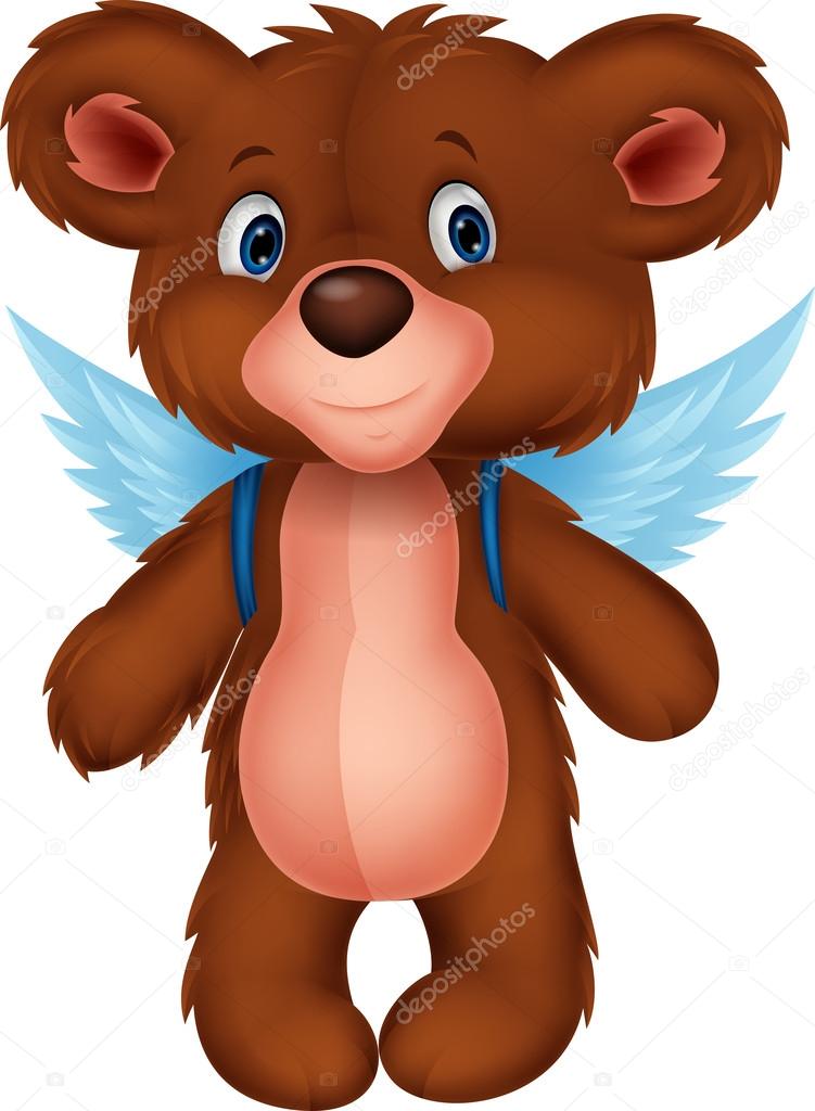 Dibujos animados bebé oso con alas vector, gráfico vectorial © tigatelu imagen #64003785 Dibujos animados bebé oso con alas vector, gráfico vectorial © tigatelu imagen #64003785