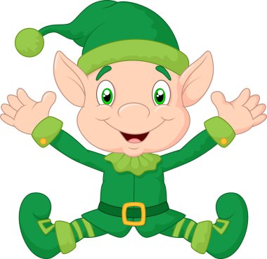 Sevimli gnome çizgi film