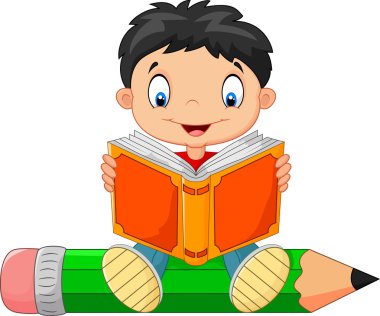 Bir kitap okuma ufaklık çizgi film