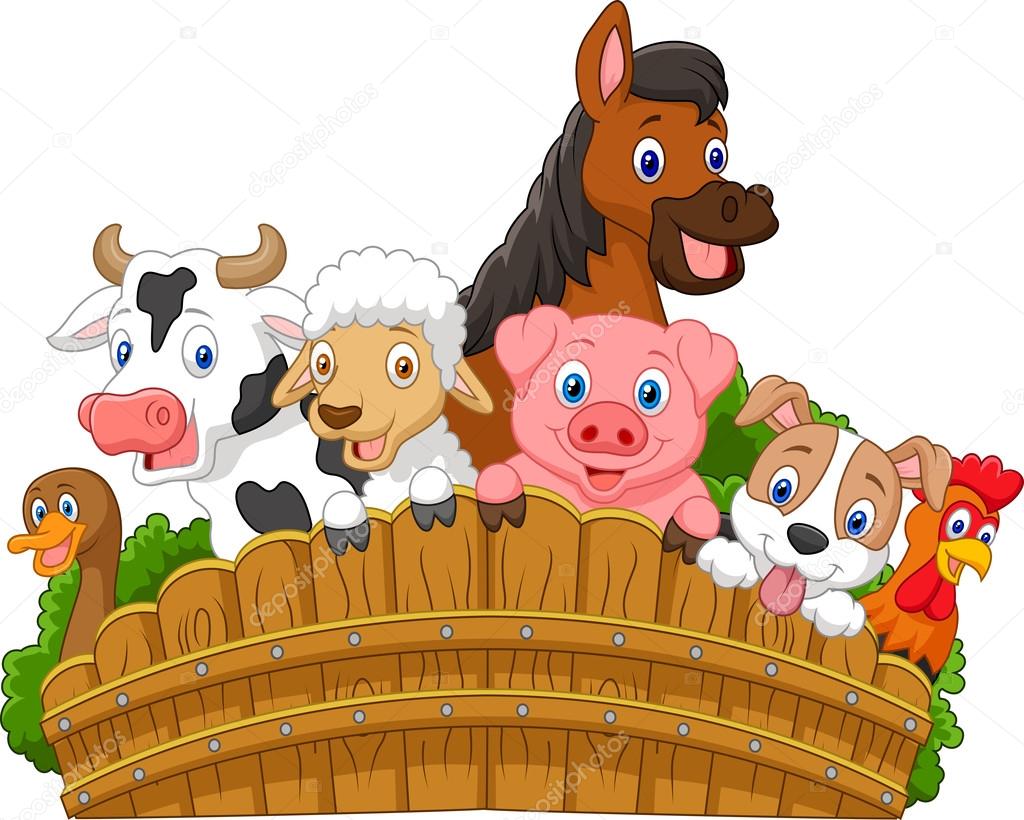 Cartoon Collection farm animals
