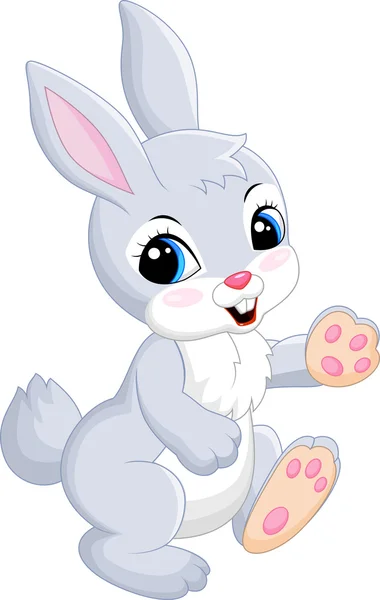 Cute bunny cartoon — Stock Vector