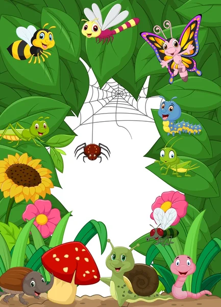 Mutlu küçük hayvanlar karikatür