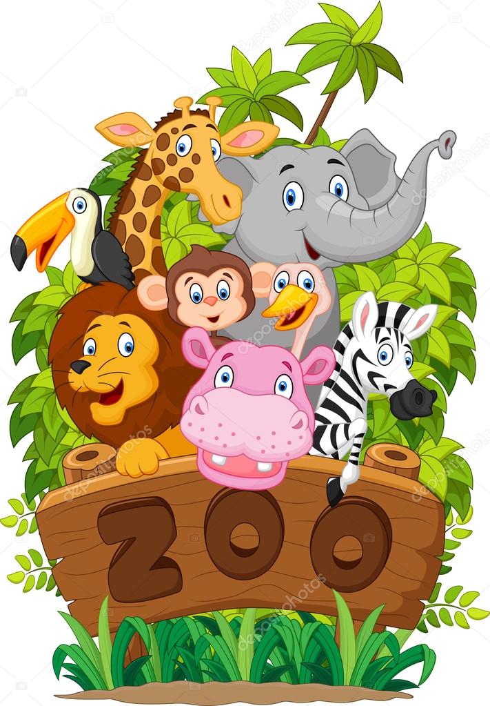 Zoo comic Vector Art Stock Images | Depositphotos