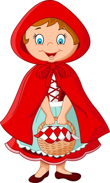 Cartoon fairy princess with robe — Stock Vector
