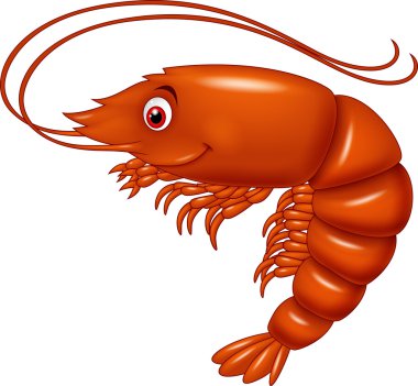 Çizgi film sevimli ıstakoz