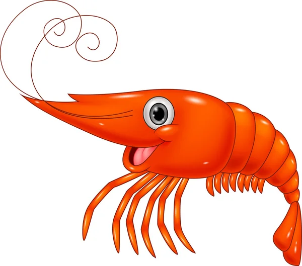 Desenhos animados bonito lagosta — Vetor de Stock