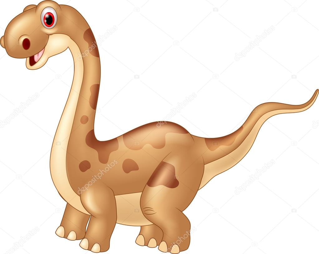 Adorable cute dinosaur
