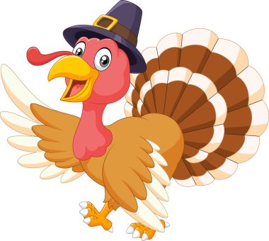 Türkiye'de beyaz arka plan üzerinde izole sallayarak çizgi film