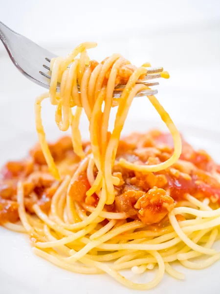 Spaghetti bolognese — Stock Photo, Image