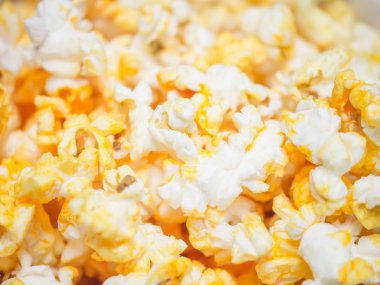 patlamış mısır, seçici odak makro çekim