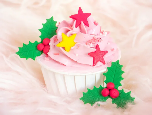 Pink cupcake — Stock Photo, Image