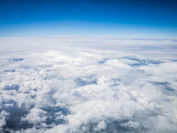 Cloudscape antenowe w stratosferze — Zdjęcie stockowe