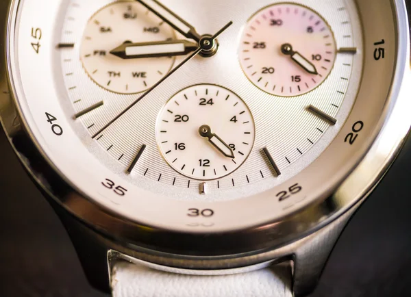 Macro shot of wrist watch — Stock Photo, Image