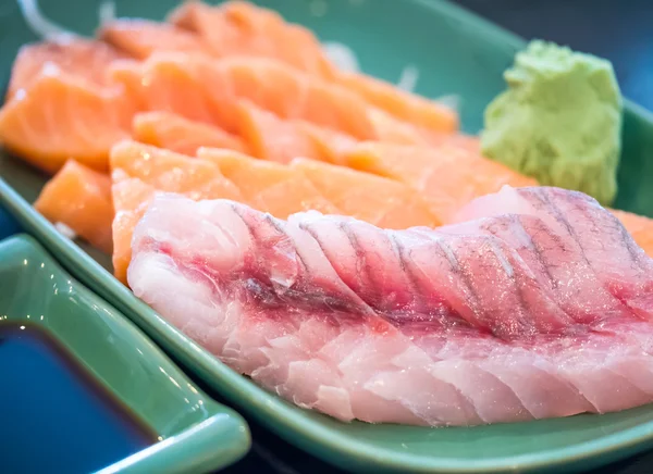 Sashimi variety plate — 图库照片