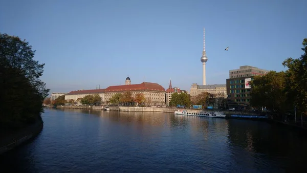 Bela Capital Alemanha Berlim Cidade — Fotografia de Stock
