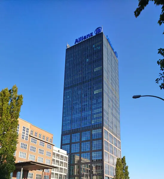 Hochhaus Allianz Deutschlands Hauptstadt — Stockfoto