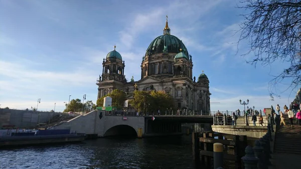 Gran Iglesia Catedral Ciudad Berlín — Foto de Stock