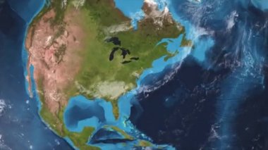 ABD Kongre Binası 'ndan Dünya Zoom - Washington - ABD