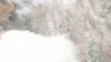 Yeryüzü Zoom 'u Chihuahua Şehri - Meksika