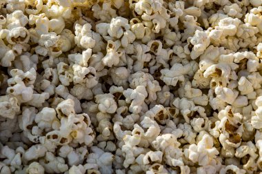 Gevrek popcorns satış ve görüntüleme.