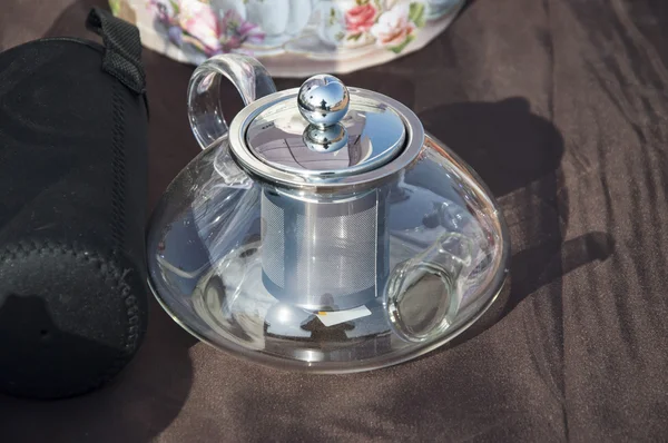 Электрический чайник — стоковое фото