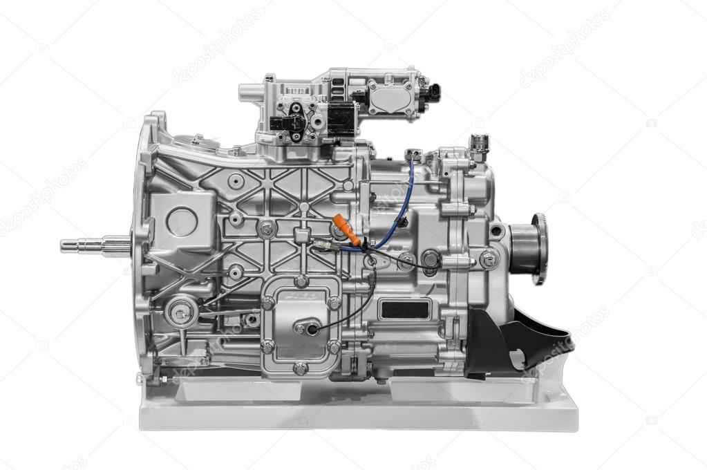 Car engine of large vehicle