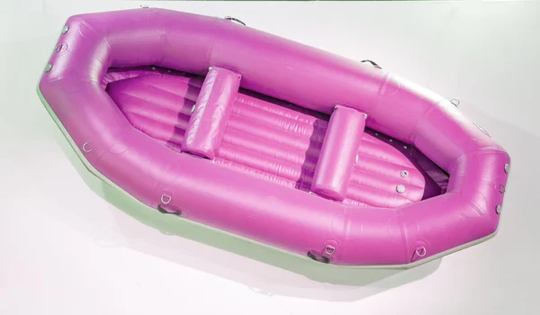 Inflatable rafting boat — Stock Photo, Image