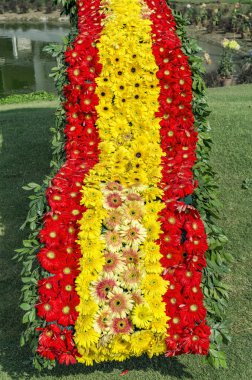 Merdivenlerden dekore edilmiş adımları