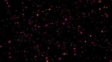 Yıldızlar derin mavi gökyüzünde ileri doğru hareket ediyor. Derinlikli grafiksel desen. 