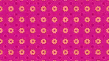 Izgaradaki ağ ve diğer ışık öğeleriyle rastgele çiçek desenleri. 