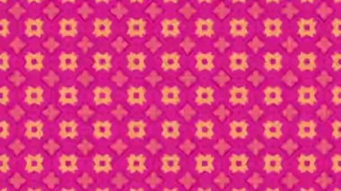 Yıldız Balığı deseninde rastgele çiçekler ve yapraklar var.. 