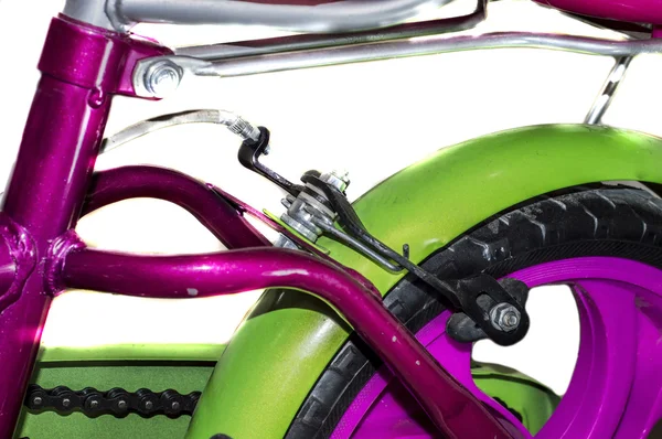 Bakre delar av cykel — Stockfoto