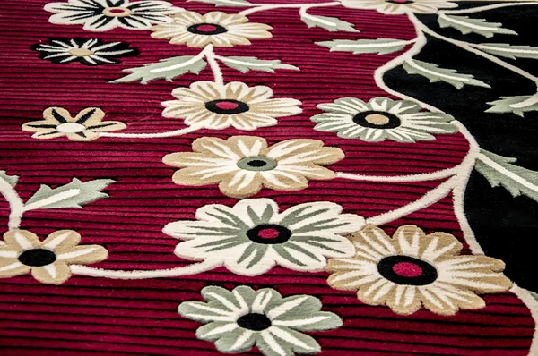 Dywan kwiatowy dywan — Zdjęcie stockowe