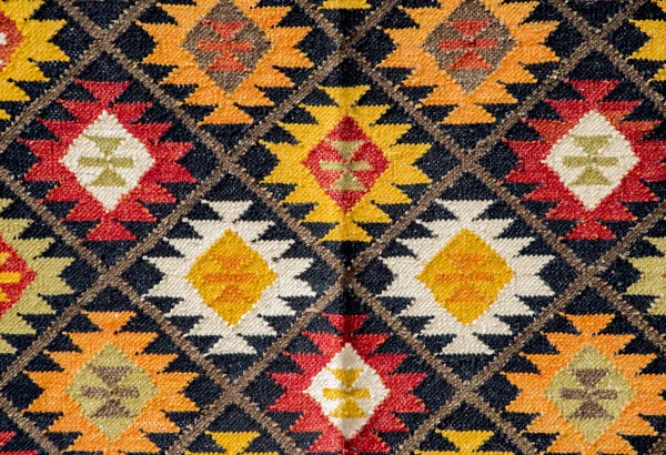 Textur und Muster auf Textilstücken — Stockfoto