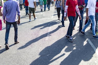 Tanınmayan rasgele insanlar