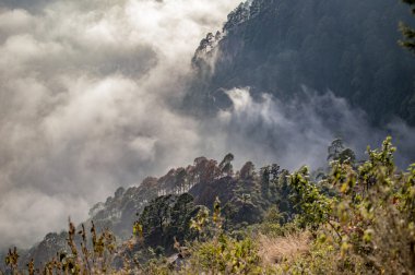 Bulutlar vadide şekillendirme