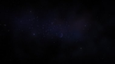 Meteor sürüsü Neptune doğru aracılığıyla uzay yolculuğu.