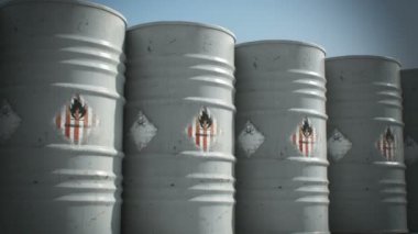 Yanıcı metal varil