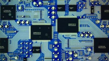 Animasyonlu devre kartı