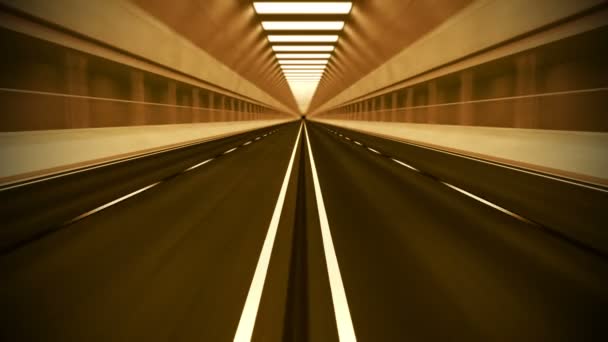 Route dans le tunnel souterrain 