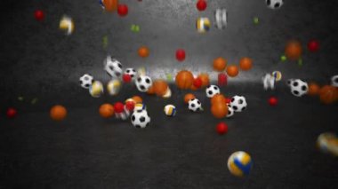 Zıplayan ve inişli çıkışlı spor top