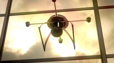 Quadrocopter insansız hava aracı